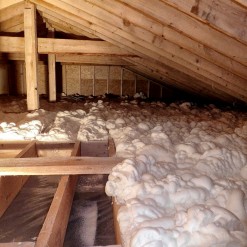 Heat insulations of lofts